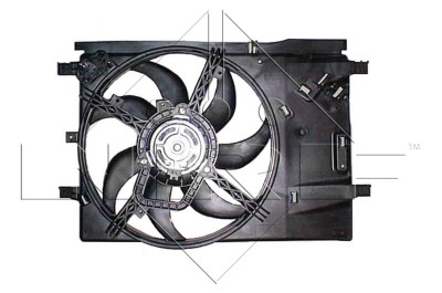 NRF 47236 Ventilator, radiator foto