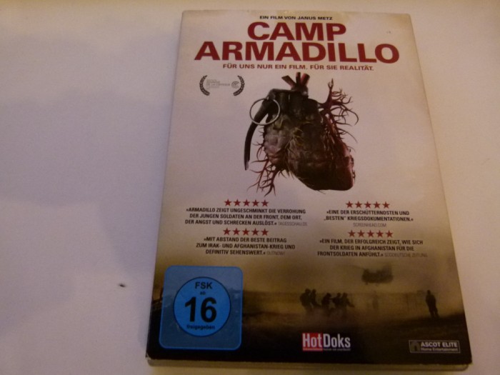 Camp armadillo, dvd
