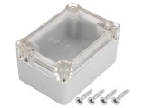 Carcasă Universală ABS Gri cu Garnitură 50x70x36mm