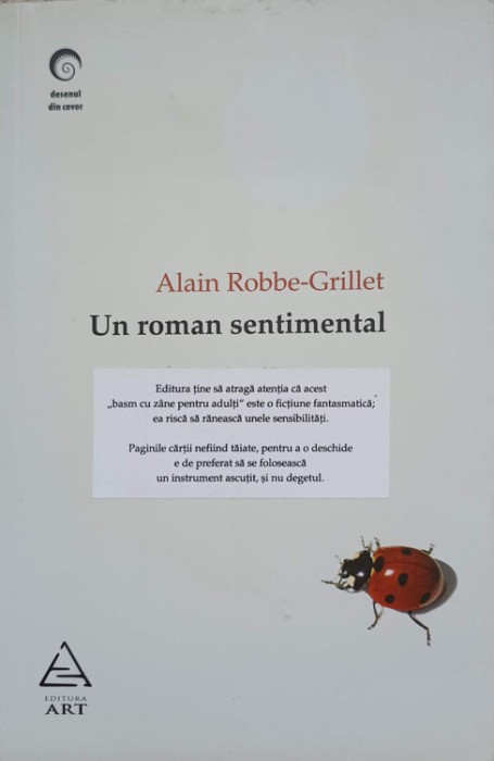 UN ROMAN SENTIMENTAL-ALAIN ROBBE-GRILLET-276359
