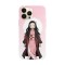 Husa compatibila cu Apple iPhone 13 model Nezuko Kamado Demon slayer, Silicon, TPU, Viceversa