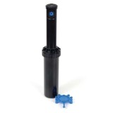 Aspersor telescopic pentru gazon cu duze, reglabil 40&deg;-360&deg; și conexiune 1/2 inch
