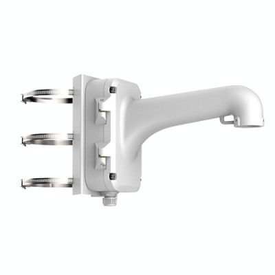 Suport stalp cu doza inclusa pentru camerele PTZ - Hikvision DS-1604ZJ-Pole SafetyGuard Surveillance foto