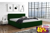 Pat ISHO STANDARD de 140x200 cm - picioare argintii, Casamanuell