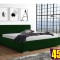 Pat ISHO STANDARD de 140x200 cm - picioare argintii