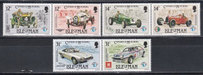 Isle of Man 1985 - Centenarul automobilismului, MNH foto