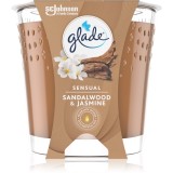 GLADE Sensual Sandalwood &amp; Jasmine lum&acirc;nare parfumată 129 g