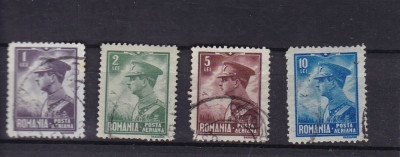 ROMANIA 1930 LP 87 CAROL II P.A. SERIE STAMPILATA foto