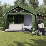 Rucsac camping vidaXL cu feronerie verzi pentru 10 persoane, impermeabil