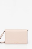 MICHAEL Michael Kors poseta de piele culoarea portocaliu