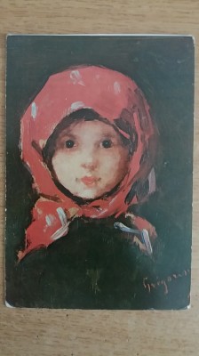 QW28 - Tematica arta - tablou pictor roman - Nicolae Grigorescu foto