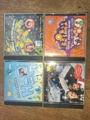 ANDRA SI RAZVAN LOT 4 CD-uri foto