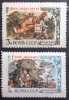 Rusia 1961 basme rusesti populare vulpe cocos si iepure 2v. Nestampilata, Nestampilat