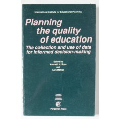PLANNING THE QUALITY OF EDUCATION , edited by KENNETH N. ROSS and LARS MAHLCK , 1990