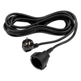 Prelungitor Cablu, Model 3680W, Siguranță pentru Copii, Lungime 5m, Culoare Negru