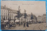 Carte postala, Bruxelles, Place du Grand Sablon, 1931