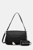 Juicy Couture poșetă Twig Narrative culoarea negru, BIJTG8993WVP