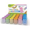 Ascutitoare de creion cu 2 gauri si container Pastel, 6 modele (24 buc/display)