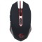 MOUSE GEMBIRD, gaming, cu fir, USB, optic, 2400 dpi, butoane/scroll 6/1, iluminare, negru / rosu, &quot;MUSG-001-R&quot; (timbru verde 0.18 lei)