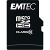 Card Memorie microSDXC Emtec CL10 Classic, 128Gb, Clasa 10, Cu Adaptor ECMSDM128GXC10CG