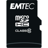Card Memorie microSDXC Emtec CL10 Classic, 128Gb, Clasa 10, Cu Adaptor ECMSDM128GXC10CG