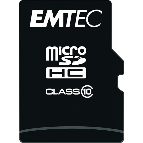 Card Memorie microSDHC Emtec CL10 Classic, 32Gb, Clasa 10, Cu Adaptor ECMSDM32GHC10CG