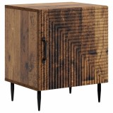 vidaXL Dulap de noapte Lemn vechi 43 x 34,5 x 50 cm Lemn prelucrat 894811