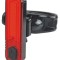 Stop - cavalier baterie reincarcabila prin usb 10 cob chips - rosii 30 lumeni 4 modalitati iluminare
