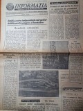Informatia bucurestiului 22 martie 1983-interviu amza pelea