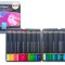 Set creioane colorate solubile in apa, 72 elemente, Lean 20396