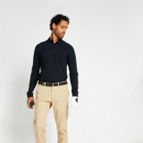 Bluză Polo Golf MW500 Negru Bărbați