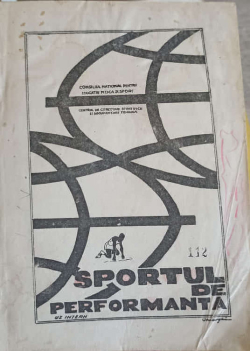 SPORTUL DE PERFORMANTA NR. 112-L. RAPAPORT SI COLAB.-243602