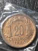 F4 Bolivia chile 20 cent 1950 UNC-, America Centrala si de Sud