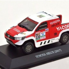 Macheta Toyota Hilux (Yakopini) Raliul Dakar 2017 - IXO/Altaya 1/43 Rally