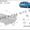 Scut metalic motor Citroen C4 Picasso fabricat incepand cu 2008 APS-18,199