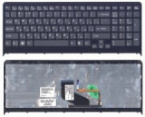 Tastatura pentru Sony VPCF2 VPCF22 VPCF23 VPCF219 US cu rama si backlight, neagra