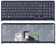 Tastatura pentru Sony VPCF2 VPCF22 VPCF23 VPCF219 US cu rama si backlight, neagra foto