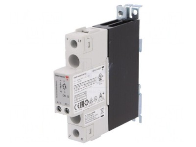 Releu Semiconductor 1-Fazat 25A 3-32VDC 24-240VAC foto