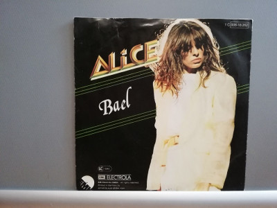 Alice &amp;ndash; Bael /Per Elisa (1981/EMI/RFG) - VINIL/&amp;quot;7 Single/Impecabil foto
