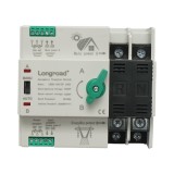 Comutator ATS 220V monofazat, separator automat de la panouri fotovoltaice la retea LRQ5-100/2P 100A Longroad