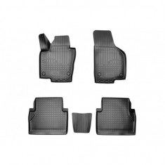 SET COVORASE AUTO CAUCIUC FIT VOLKSWAGEN SHARAN II 3D (2010-) - 5 PCS foto