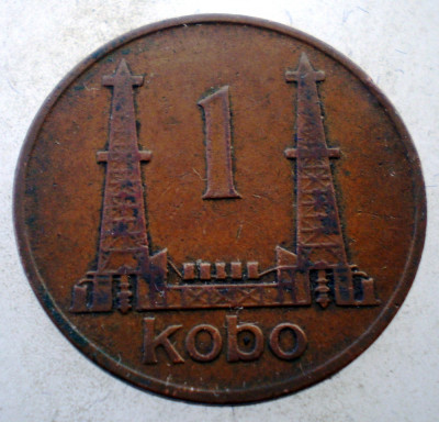 1.266 NIGERIA 1 KOBO 1973 foto