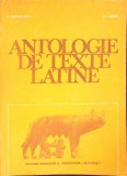 ANTOLOGIE DE TEXTE LATINE-C. DRAGULESCU, N.I. BARBU-280941