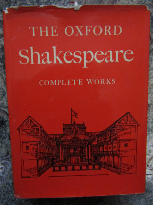 COMPLETE WORKS OF WILLIAM SHAKESPEARE (The Oxford) foto