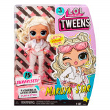 Papusa LOL Surprise Tweens S3, Marilyn Star cu 15 surprize, 584063EUC