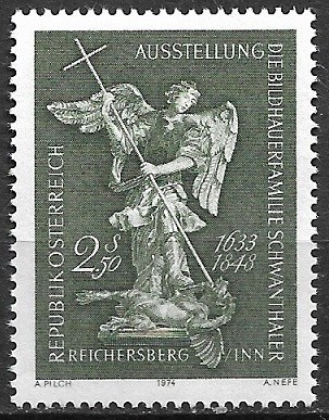 B2161 - Austria 1974 - Arta neuzat,perfecta stare