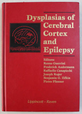 DYSPLASIAS OF CEREBRAL CORTEX AND EPILEPSY , editors by RENZO GUERRINI ... PIETRO PFANNER , 1996 foto