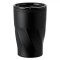 Pahar Termos, Metalic, Capacitate 350ml, Negru, Carcasă Metalică, Interior Plastic, Cap Negru