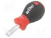 Surubelnita plata WIHA Stubby SoftFinish, 8x1.2mm, L 81mm, otel Cr-V-Mo