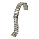 Cumpara ieftin Brățară Ceas &bdquo;Solid Steel&rdquo; &ndash; Oțel Inoxidabil Argintiu, Model Masiv (20mm)